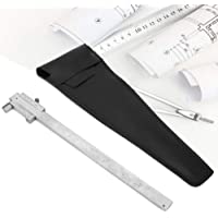 【𝐒𝐞𝐦𝐚𝐧𝐚 𝐒𝐚𝐧𝐭𝐚】 Calibrador Vernier- Calibrador Vernier portátil con trazador- regla de medición de acero inoxidable…
